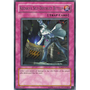 Kozaky's Self-Destruct Button (Rare)