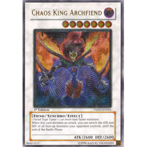 Chaos King Archfiend (Ultimate Rare)