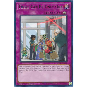 There Can Be Only One