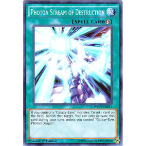 Photon Stream of Destruction