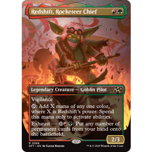 Redshift, Rocketeer Chief