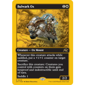 Bulwark Ox (First-Place Foil)