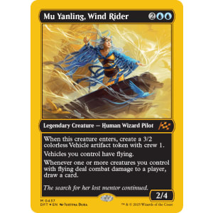 Mu Yanling, Wind Rider (First-Place Foil)