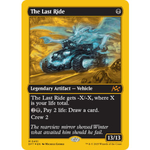 The Last Ride (First-Place Foil)