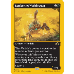 Lumbering Worldwagon (First-Place Foil)