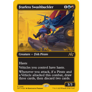 Fearless Swashbuckler (First-Place Foil)