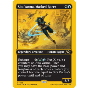Sita Varma, Masked Racer (First-Place Foil)