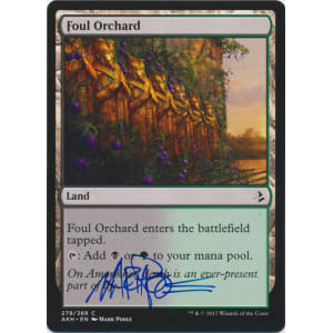 Foul Orchard Signed by Mark Poole