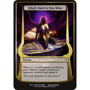 What's Yours Is Now Mine