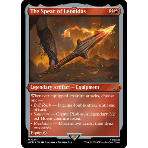 The Spear of Leonidas (Foil-Etched)