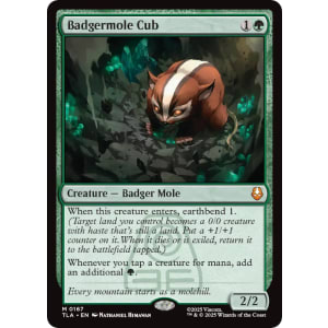 Badgermole Cub