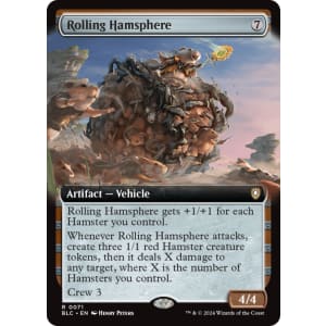 Rolling Hamsphere