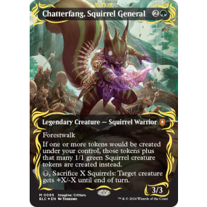 Chatterfang, Squirrel General (Raised Foil)