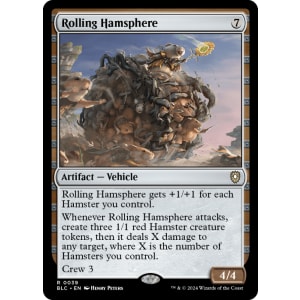 Rolling Hamsphere
