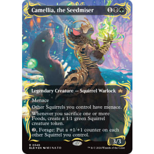 Camellia, the Seedmiser (Raised Foil)