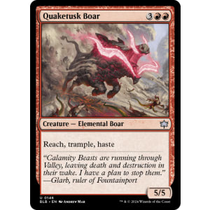 Quaketusk Boar