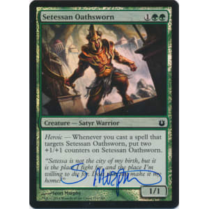 Setessan Oathsworn FOIL Signed by Scott Murphy