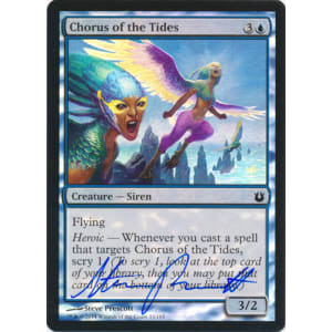 Chorus of the Tides FOIL Signed by Steve Prescott