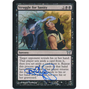 Struggle for Sanity Signed by Randy Gallegos