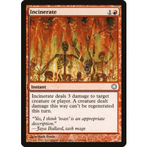 Incinerate