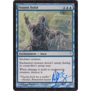 Frozen Solid Signed by Ralph Horsley