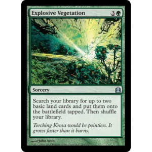 Explosive Vegetation