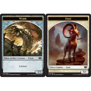 Goat (Token) // Wurm (Lifelink)