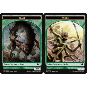 Beast (Token) // Snake (Token)