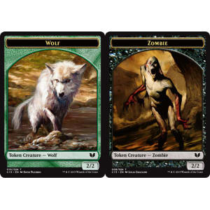 Zombie (Token) // Wolf (Token)