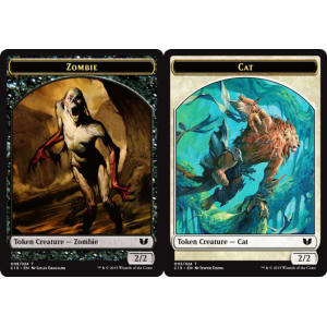 Cat (Token) // Zombie (Token)