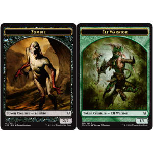 Zombie (Token) // Elf Warrior (Token)