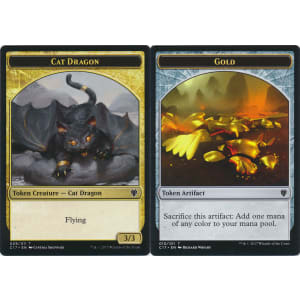 Cat Dragon (Token) // Gold (Token)