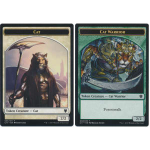 Cat (Token) //Cat Warrior (Token)