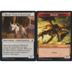 Heart-Piercer Manticore (Token) // Dragon (Token)