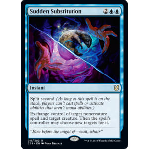 Sudden Substitution
