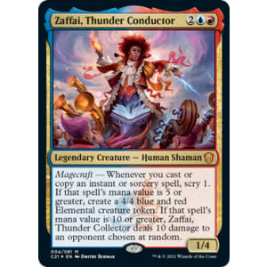 Zaffai, Thunder Conductor (Display Card)