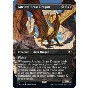 Ancient Brass Dragon Printings, Prices, and Variations - mtg