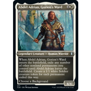 Abdel Adrian, Gorion's Ward (Foil-Etched)