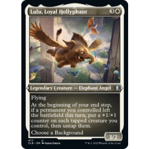 Lulu, Loyal Hollyphant (Foil-Etched)