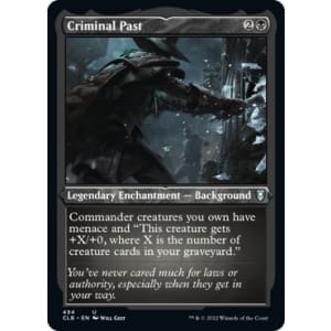 Criminal Past (Foil-Etched)