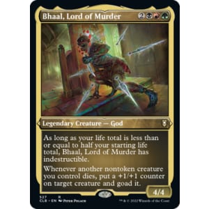 Bhaal, Lord of Murder (Foil-Etched)