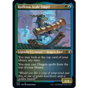 Korlessa, Scale Singer (Foil-Etched)