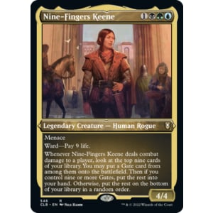 Nine-Fingers Keene (Foil-Etched)