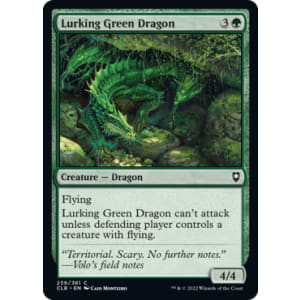 Lurking Green Dragon