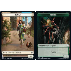 Human (Token) // Spider (Token)