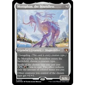 Morophon, the Boundless (Foil-Etched)