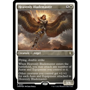 Heavenly Blademaster (Foil-Etched)