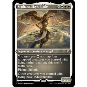 Sephara, Sky's Blade (Foil-Etched)