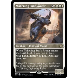 Wakening Sun's Avatar (Foil-Etched)