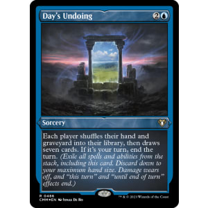 Day's Undoing (Foil-Etched)